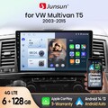 DAB+ Für VW T5 Multivan Autoradio GPS Bluetooth Navi Android13 RDS 128GB Carplay