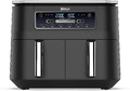 Ninja Foodi Dual Zone Digitale Heißluftfritteuse, 7,6L Airfryer, 2 Fächer, 