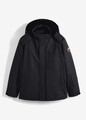 Neu Winter-Funktionsjacke mit Kapuze Gr. 54 Schwarz Herren Funktions-Jacke Parka