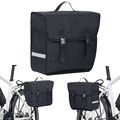 21 L Fahrradtasche für Gepäckträger Wasserdicht Packtaschen Einzeltasche Schwarz