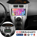 9" Android 13 Autoradio GPS Navi Für Toyota Yaris XP90 2005-2012 WIFI BT 2+32GB