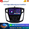 2+64GB Android 13 Carplay Für Ford Focus 3 2011-2019 Autoradio GPS Navi SWC DAB+
