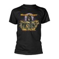 GRAVE DIGGER - KNIGHTS OF THE CROSS BLACK T-Shirt, Front & Back Print XX-Large