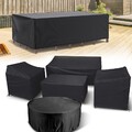 Gartentisch Abdeckung Schutzhülle Gartenmöbel Abdeckplane Garnitur Wasserdicht