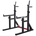 GORILLA SPORTS® Langhantelablage Hantelablage Squat-Rack Langhantelständer