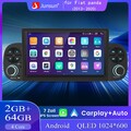 7'' Autoradio Für FIAT PANDA 2013-2020 GPS NAVI SWC BT RDS WIFI 2+64GB Carplay