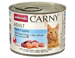4017721838221 ANIMONDA Cat Carny Adult Huhn mit Lachs - Nassfutter für Katzen - 