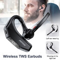 Bluetooth Ohrhörer Kopfhörer Stereo Kabellos Einohr Auto Headset mit Mikrofon DE