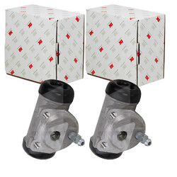 2X NK RADBREMSZYLINDER HINTEN PASSEND FÜR RENAULT KANGOO TROMMELBREMSE | 803964