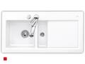 Villeroy & Boch Subway 60 Weiß (alpin) Keramik-Spülbecken Auflagespüle Küche 