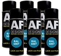 RAL Lack Spraydose 6er Pack Autolack Sprühdose matt Buntlack