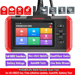 KINGBOLEN S500 Profi Auto OBD2 Diagnosegerät Auto Scanner ABS/ SRS/Engine/AT
