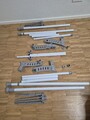 WENKO Teleskop System Herkules Flex verstellbares Ordnungs Garderoben System