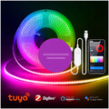 Zigbee mit WW/RGB LED Streifen Smart Tuya Alexa Lichter USB 5V Dimmbar COB Neon Band