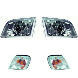 Scheinwerfer Set für Mitsubishin Space Star DG0 Bj. 00-02 mit Blinker 56791112