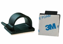 KFZ Kabelhalter selbstklebend 3M Auto Kabel clip Befestigungsclip Kabelführungverschiedene Größen 5 mm 8 mm und 16 mm ab 20 Stück