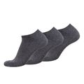 Camel active Sneaker Socken Dreierpack grau unifarben 6595 620