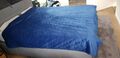 Bettüberwurf Tagesdecke - 198x217cm , blau