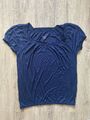 T-Shirt von Esprit, Damen, Größe XL, Gummibund, Blau, NEU
