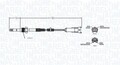 MAGNETI MARELLI Sensor, Abgastemperatur 172000043010 für CADILLAC OPEL SAAB