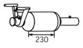 DPF Rußpartikelfilter Dieselpartikelfilter DINEX 56347 SIC für MERCEDES SPRINTER
