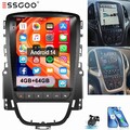 KAM 9.7" Autoradio Android 14 4+64GB Carplay GPS WiFi Für Opel Astra J 2009-2014