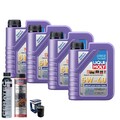 Motoröl 5W40 LIQUI MOLY High Tech 4L+BOSCH Ölfilter +Ölschlammspülung +Cera Tec