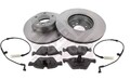 MAPCO Bremsenset Vorne Bremsscheiben Beläge Satz für BMW 5 Limousine (E60) 310mm