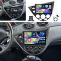 Qualcomm Autoradio Navi Carplay Android 15 WIFI Für Ford Focus MK1 1998-2003 Kam