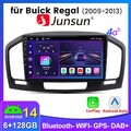 8-Kern 6+128GB Android 14 Autoradio Für Opel Insignia 2008-2012 Carplay DAB+ SWC