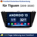 32GB Android 13 Autoradio Apple Carplay GPS Navi für VW Tiguan AD1 AX1 2016-2020