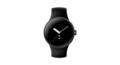 Google Pixel Watch (Wi-Fi) - 41mm in Matte Black mit Sportarmband in Obsidian