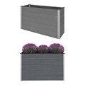 Pflanzkasten WPC Grau Hochbeet Pflanzkübel Blumenkasten mehrere Auswahl vidaXL