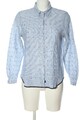 ESPRIT Langarmhemd Damen Hemd Gr. DE 40 blau-weiß-rot Business-Look