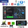 Carplay 4+64G Android 14 Autoradio GPS NAVI FM DAB+ Für VW T5 Multivan 2003-2015