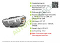 Hauptscheinwerfer für BMW X1 F48 15-22