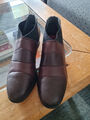 Rieker Stiefelette Chelsea Gr. 42 Braun-Schwarzes Leder mit Gummieinsatz