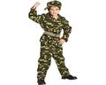 KINDER SOLDAT KOSTÜM # Karneval Tarnanzug Armee Anzug Militär Army Mütze Jungen