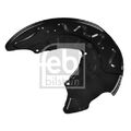 1x Spritzblech, Bremsscheibe FEBI BILSTEIN 174626 passend für AUDI SEAT SKODA