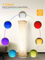 Stehlampe Leuchte Smart-Home LED RGB Farbwechsler Fernbedienung Dimmbar 156cm