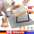Napfstation Katzennapf Doppelnapf Napfset Napfbar Näpfe erhöhter 15° Fressnapf