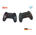 2×Für Nintendo Switch Wireless Pro Controller Gamepad Joypad Joystick Remote Neu