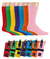 2 Paar Herren-Socken, Trendfarben, mit bequemen Rand
