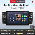 DAB+ Für Fiat Grande Punto Linea Apple Carplay Android 13 Autoradio GPS BT 2+64G