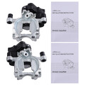 2 Bremssattel Hinten Links Rechts Ø38mm für AUDI A3 8VA 2013-2020 Q2 TT  VW GOLF