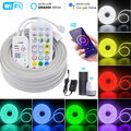 Neon LED Strip Streifen 12V RGB Flex Schlauch Lichtband WIFI APP Control Dimmbar