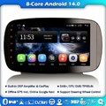 9" 8-Kern Android 14 Autoradio CarPlay für Mercedes-Benz Smart Navi DAB+DSP 32GB