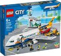 LEGO Stadt Passagier Flugzeug 60262 ABS Block Spielzeug 669 Teile Bunt 6+ Neu