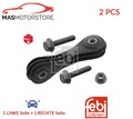 STABILISATOR STABI LINKS+RECHTS VORNE FEBI BILSTEIN 36665 2PCS P FÜR AUDI A3
