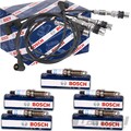 BOSCH ZÜNDKERZEN+ZÜNDKABEL passend für VW PASSAT B5 3B2 3B5 VW BORA I 1J2 1J6